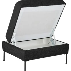 Poggiapiedi Contenitore Da Divano Cucita