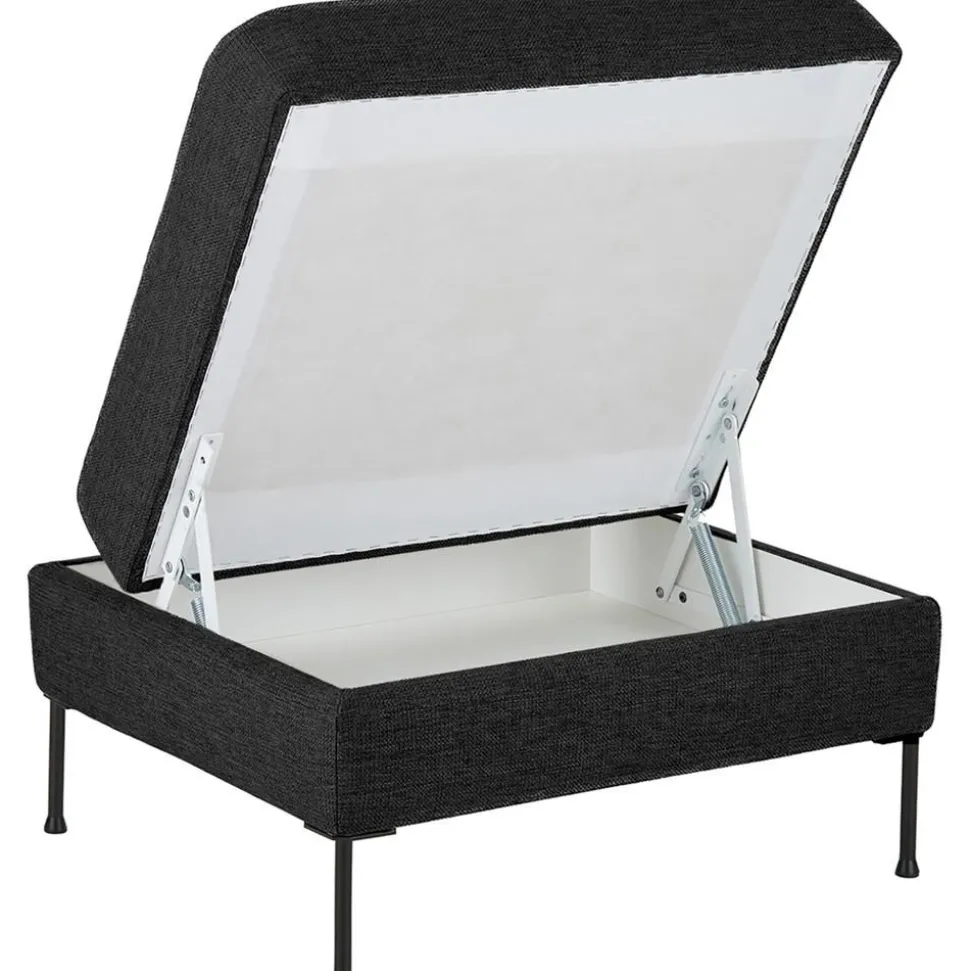 Poggiapiedi Contenitore Da Divano Cucita