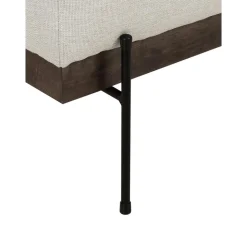 Poggiapiedi Da Divano Con Piedini In Metallo Brooks