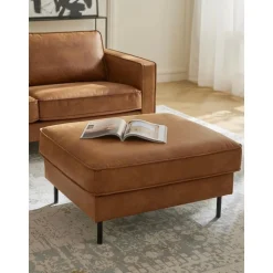 Poggiapiedi In Pelle Riciclata Hunter