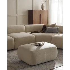 Poggiapiedi In Teddy Sofia