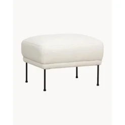 Poggiapiedi In Tessuto Teddy Fluente