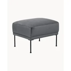 Poggiapiedi In Velluto Fluente