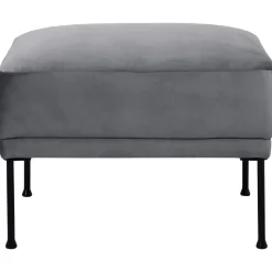 Poggiapiedi In Velluto Fluente