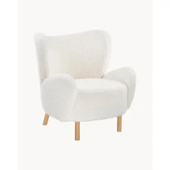 Poltrona Bergere In Teddy Kalia