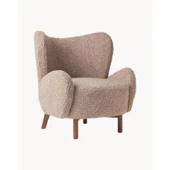 Poltrona Bergere In Teddy Kalia