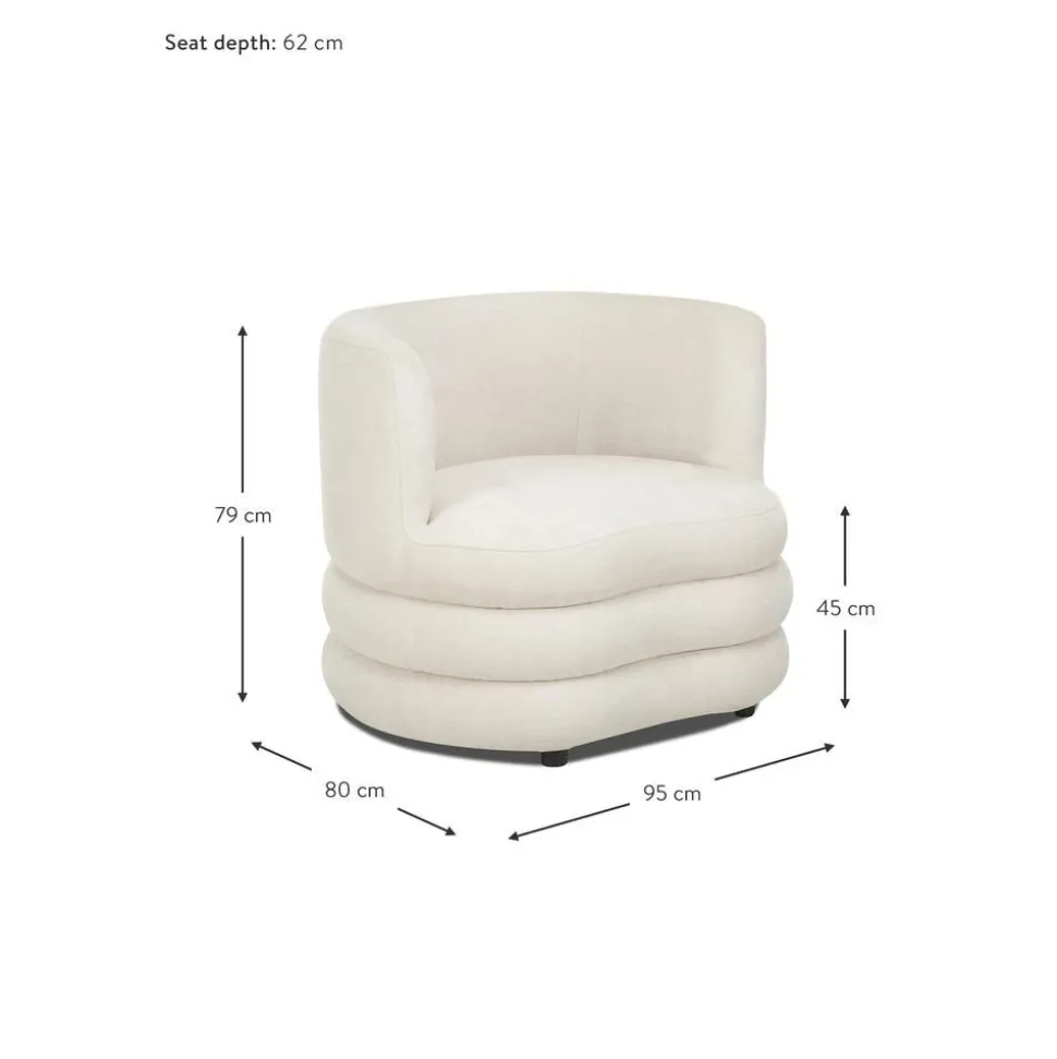 Poltrona Di Design In Tessuto Solomon