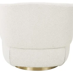 Poltrona Girevole In Boucle Irene