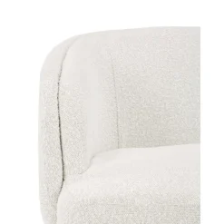 Poltrona Girevole In Boucle Irene