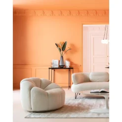 Poltrona In Boucle Peppo Lounge