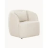 Poltrona In Tessuto Boucle Elodie