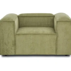 Poltrona In Velluto A Coste Lennon