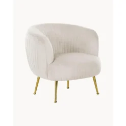 Poltrona In Velluto Cara