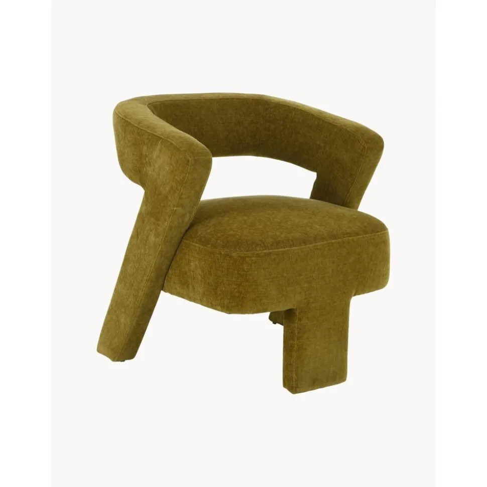 Poltrona In Velluto Jagger