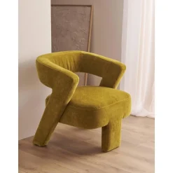 Poltrona In Velluto Jagger