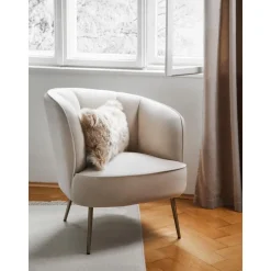 Poltrona In Velluto Louise