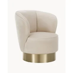 Poltrona In Velluto Olivia