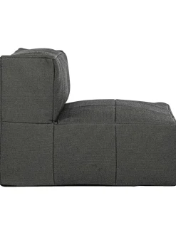 Poltrona Sacco Da Giardino In Tessuto Grigio Scuro Sparrow