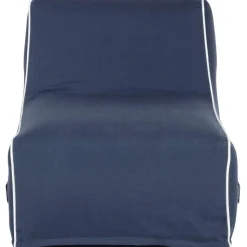 Poltrona Sacco Gonfiabile Da Giardino Color Blu Scuro Rihanna