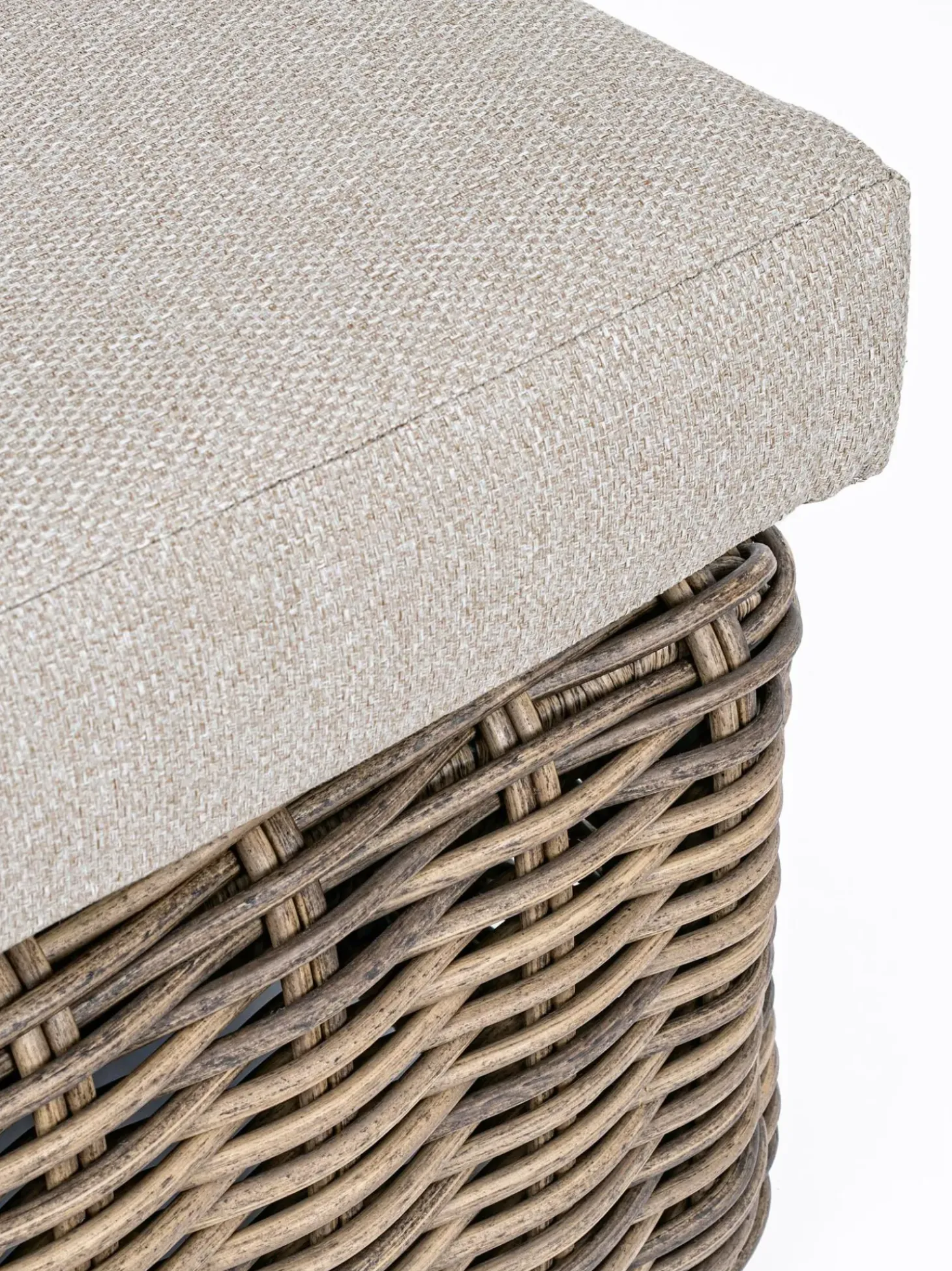 Poltroncina Con Cuscini Color Marrone Chiaro/Beige Coraline