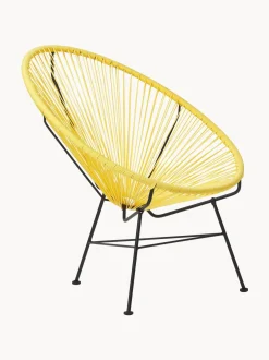 Poltroncina In Materiale Sintetico Intrecciato Bahia