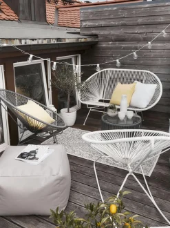 Poltroncina In Materiale Sintetico Intrecciato Bahia