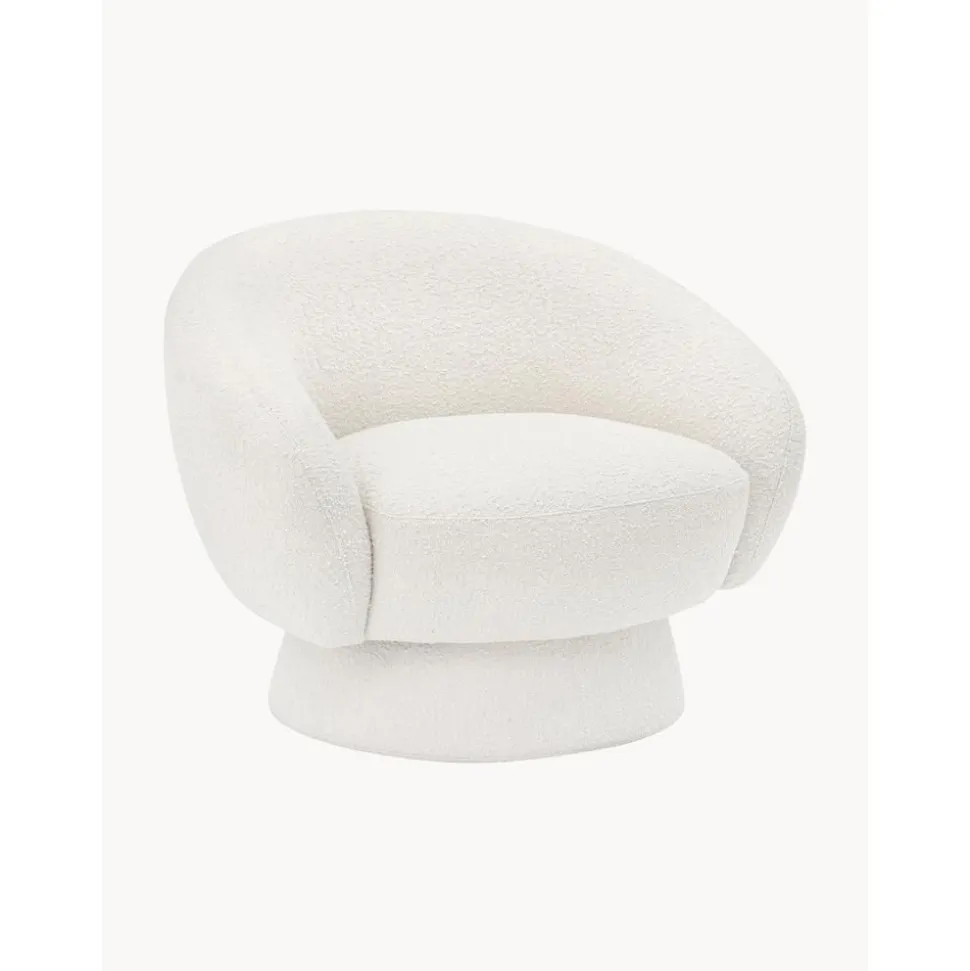 Poltroncina In Tessuto Boucle Ted