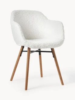 Poltroncina In Tessuto Teddy Con Seduta Stretta Fiji