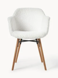 Poltroncina In Tessuto Teddy Con Seduta Stretta Fiji