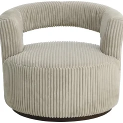 Poltroncina In Velluto A Coste Jona