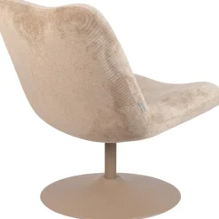 Poltroncina In Velluto A Coste Bubba