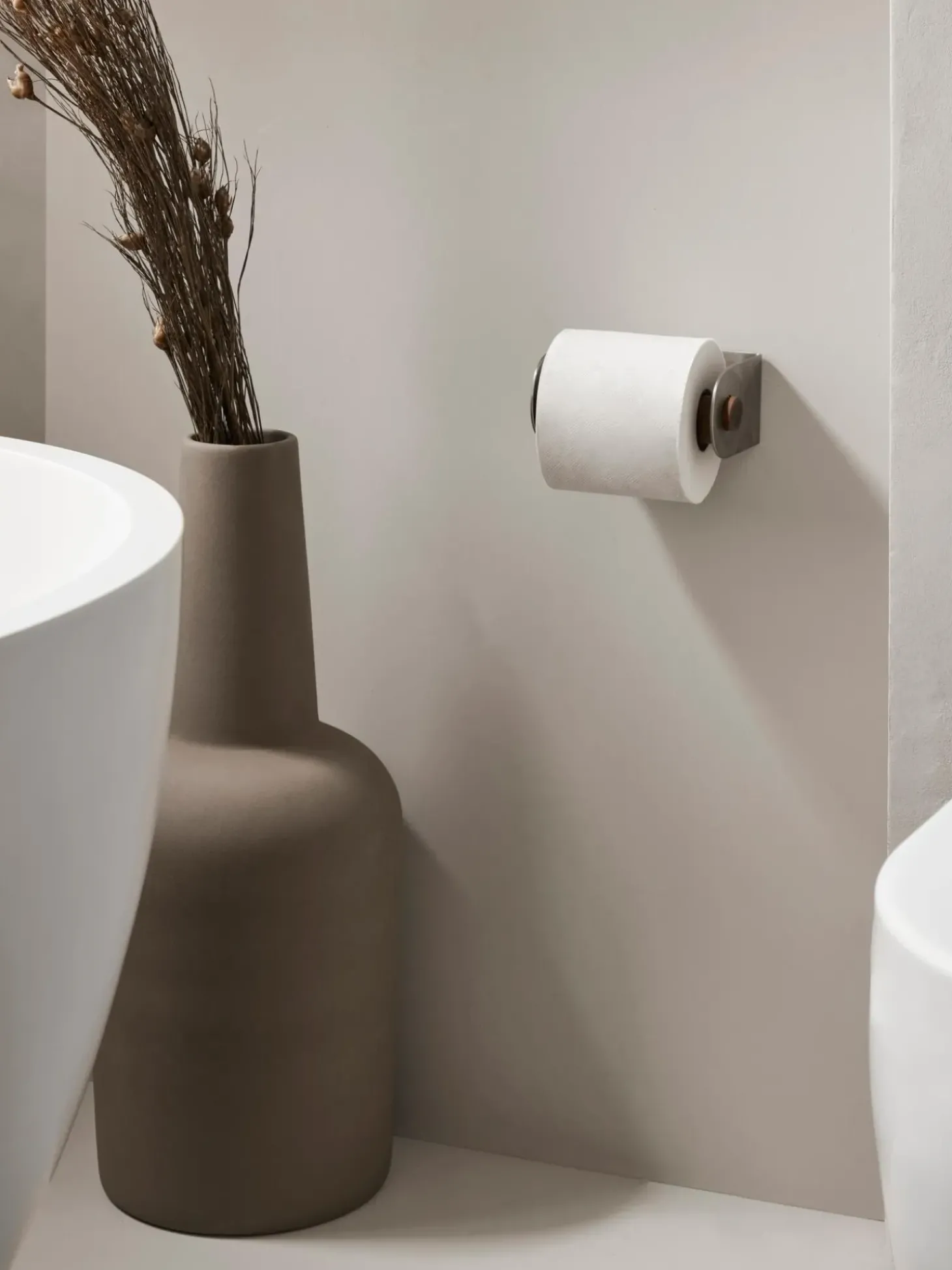 Porta Carta Igienica In Legno Di Noce Dowel