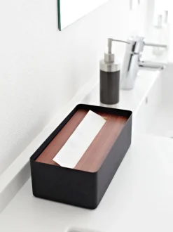 Porta Fazzoletti Con Coperchio In Bambu Rin