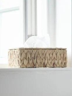 Porta Fazzoletti In Fibra Naturale Cleana