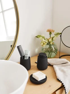 Porta Spazzolini In Porcellana Clean