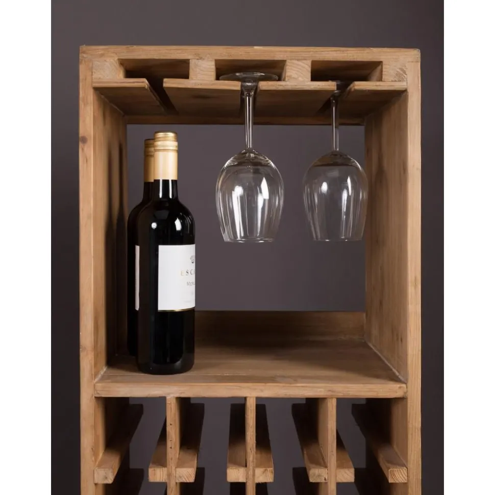 Portabottiglie In Rovere Per 28 Bottiglie Claude