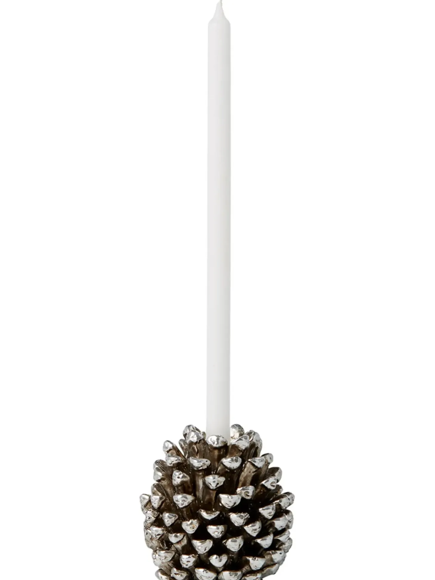 Portacandela A Forma Di Pigna Cone