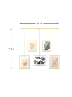 Portafoto Multiplo Da Parete Exhibit