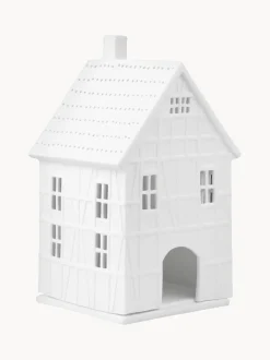 Portalumino Grande In Porcellana Living