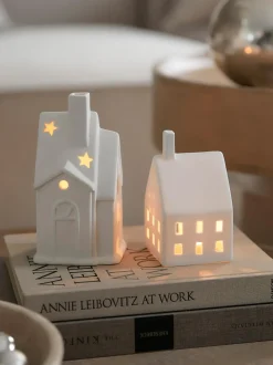 Portalumino In Porcellana Living