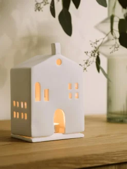 Portalumino In Porcellana Living