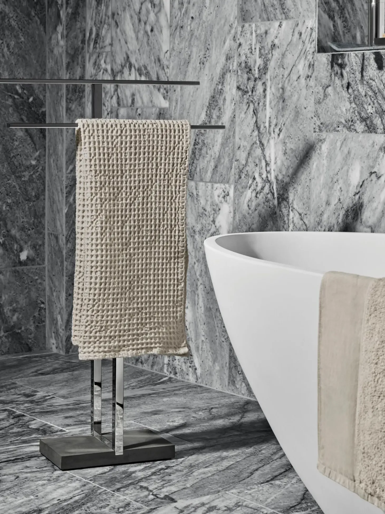 Portasciugamani In Metallo Menoto