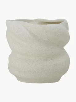 Portavaso In Gres Dalla Forma Organica Orana