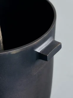 Portavaso In Metallo Foem