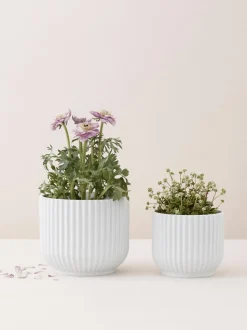 Portavaso In Porcellana Lyngby Alt. 11 Cm