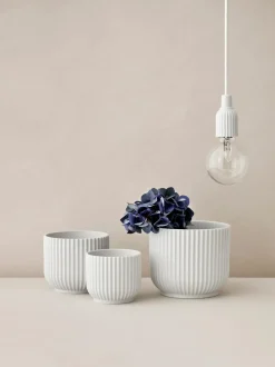 Portavaso In Porcellana Lyngby Alt. 16 Cm