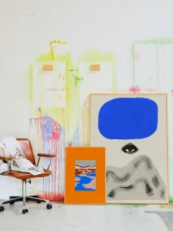 Poster Orange Landscape