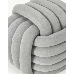 Pouf A Nodo Grigio Twist