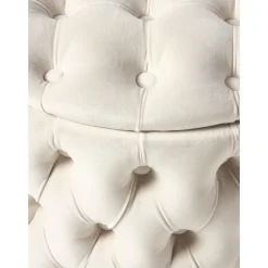 Pouf Contenitore In Velluto Chiara