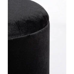 Pouf Contenitore In Velluto Polina